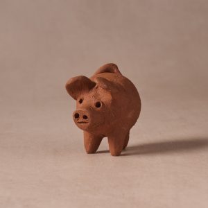 Good Luck Pig - Light Terracotta